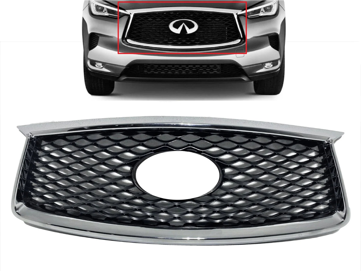 2019 2020 2021 appropriate With Infiniti QX50 Grille Front Bumper Upper Grille With Camera Option
