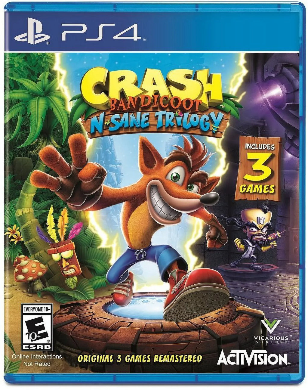 Sane Trilogy - PlayStation 4. Crash Bandicoot N