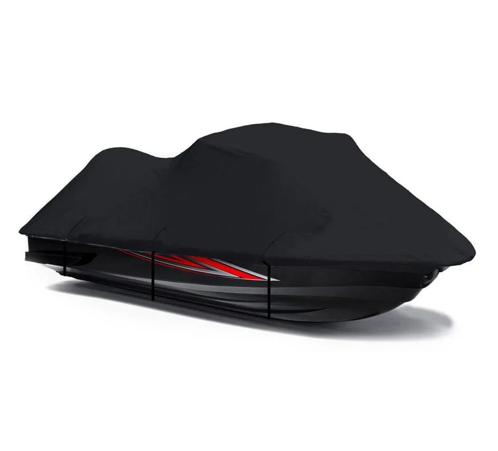 BLACK 600 DENIER JetSki shield matching for Arctic Cat Tiger Shark Monte Carlo 648 1996 1997 Jet Ski wrap 2 Seater 111"