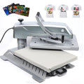 Aiqidi 3 in 1 Combo T-Shirt Heat Press Transfer Machine 16x20 Inch Swing Away Heat Transfer Sublimation Machine Clothing Printing Machine 1600W