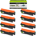 GREENCYCLE 8 Pack suitable for  94A CF294A Black Toner Cartridge Replacement with Laserjet Pro M118dw MFP M148fdw M148dw M149 M149fdw Printer