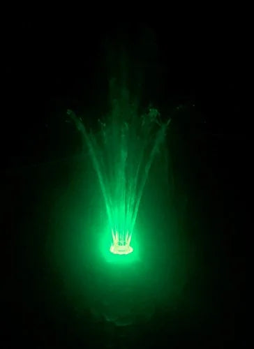 Ocean Blue aqua Products Color Fest Illuminated Swimming Pool Fountain, 5-Colors with Automatic Shut Off and Remote (180020)
