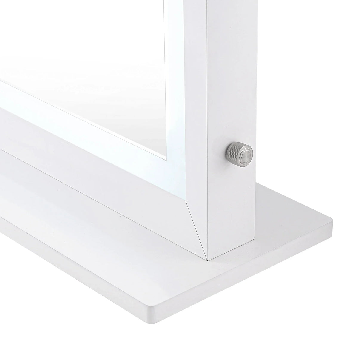 Pro with Speakers and Dimmer Switch, Lighted Desk Mirror with Outer Metal Frame and 3X Magnified Mirror for Tabletop or Wall Mount (White). Impressions Vanity Makeup Mirror Liane V