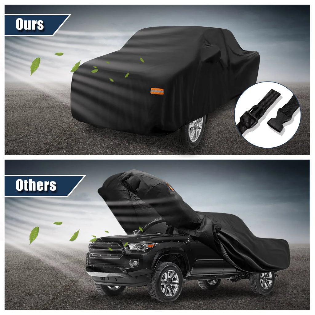 Black Pickup Truck protector for  Tacoma Extended Cab Crew Cab 4-Door 05-2021