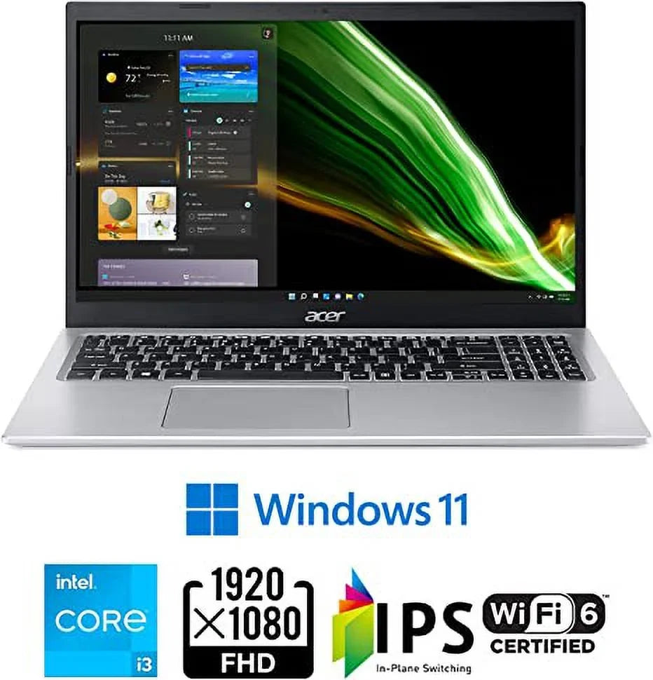 ASPIRE 5 15.6" FHD I3-1115G4 4GB 128GB SSD A515-56-33C0 - SILVER