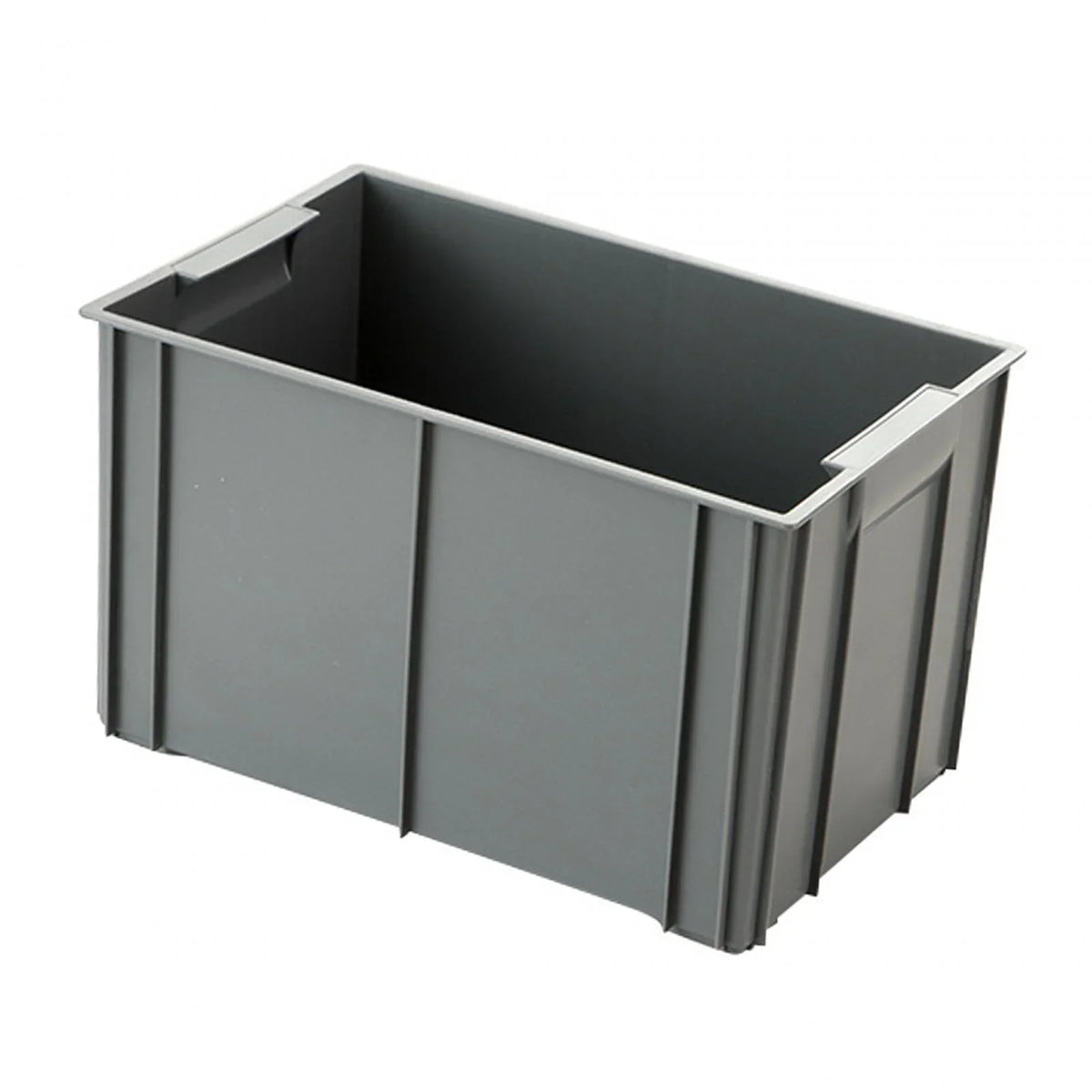 Storage Box Storage Bin Durable Multipurpose Organizer Space Saving Stackable Storage Container for RV Travel Desktop Fishing Gray 28.5x18x17cm