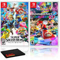 Mario Kart 8 Deluxe, Nintendo Switch. Super Smash Bros