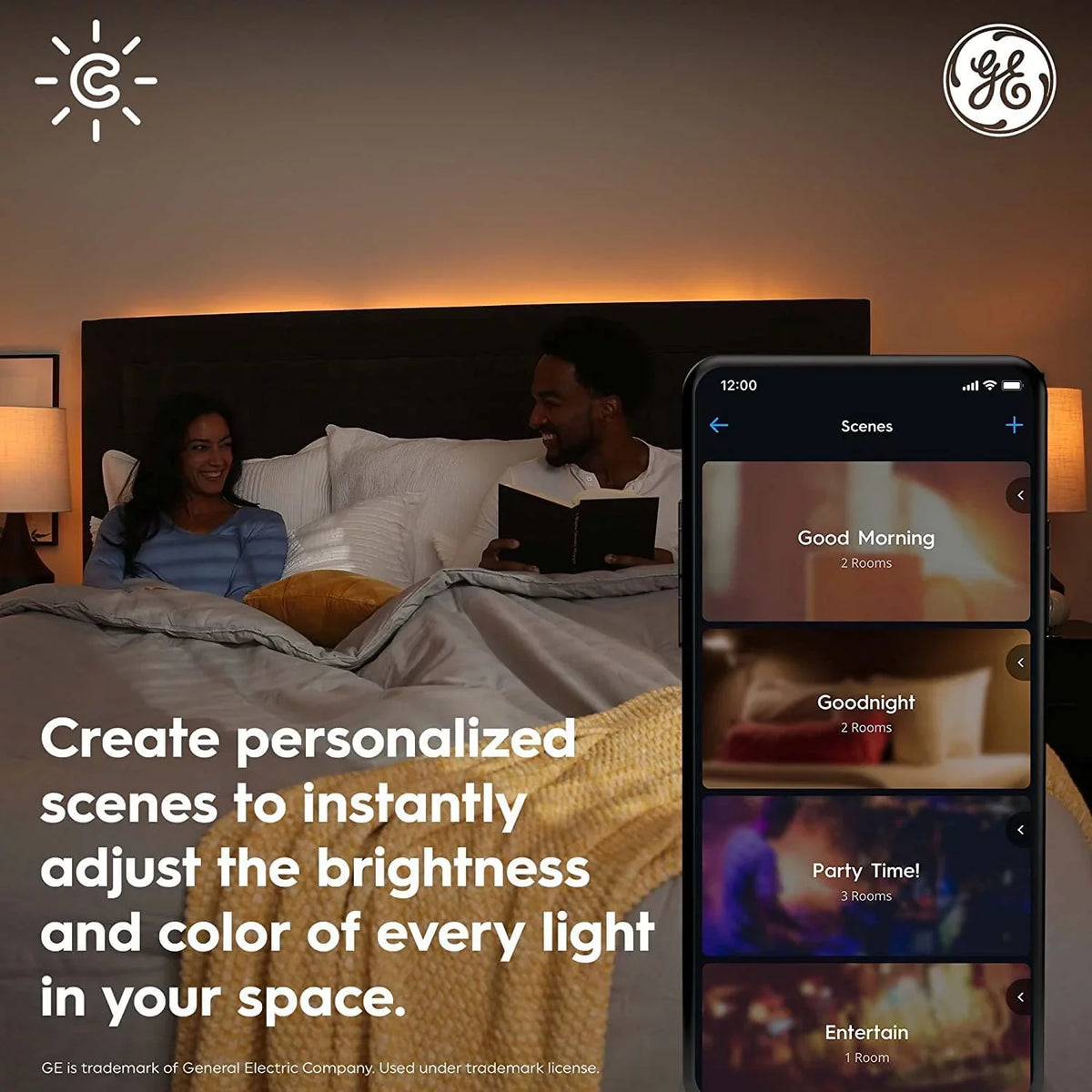 YGDU CYNC Reveal HD+ Wafer Smart LED Downlight Fixture, Full Color Changing Lights, and LED Lights, 13 Watts, Works with Amazon Alexa and , 4 Inches (3 Pack)