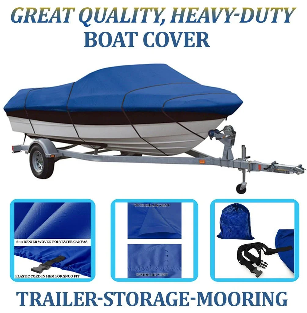 BLUE, outstanding premium vessel protector appropriate for SPECTRUM PRO FISH/SEA HAWK 16 ALL YEARS