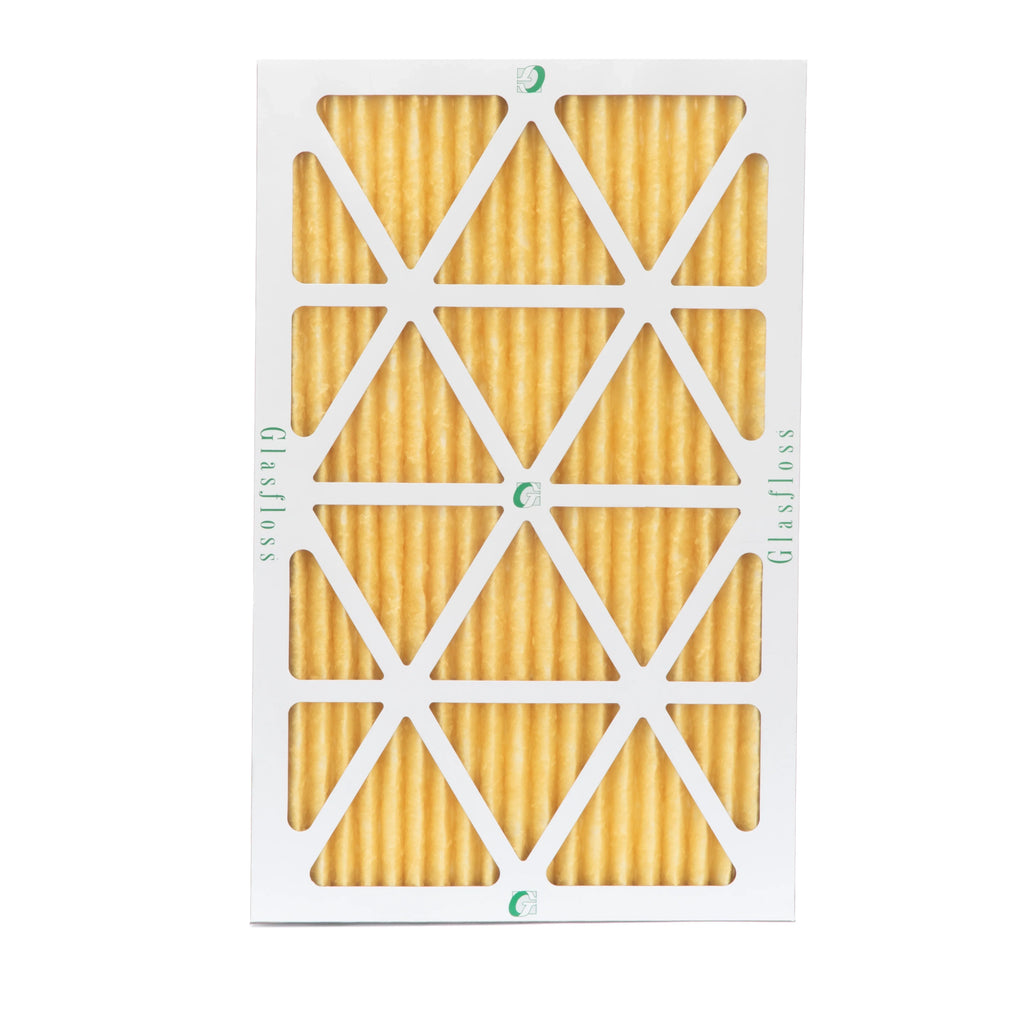 Actual Size: 15-1/2 x 23-1/2 x 7/8. 6 Pack of 16x24x1 MERV 11 Pleated Air Filters by Glasfloss