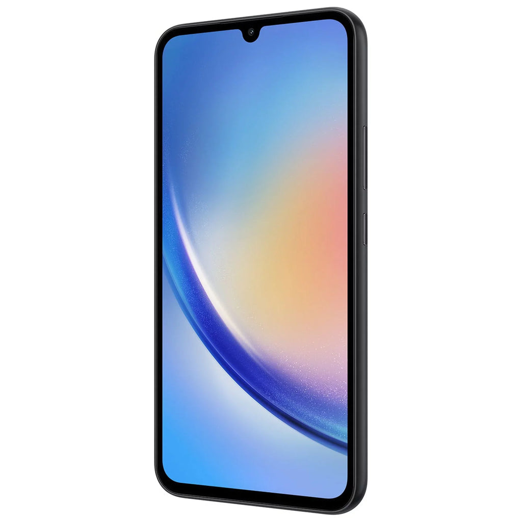 Restored  Galaxy A34 5G A346M 128GB Dual SIM GSM Unlocked Android Smartphone (Latin Variant/US suitable LTE) - Awesome Graphite (Refurbished)