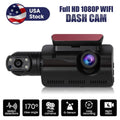 SYTHERS 1080P Dash Cam Front and Rear, 170° Wide Angle Dash Camera with Night Vision