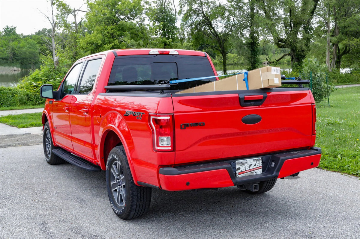 Dee Zee DZ 99709B Gloss Black Hex Series - Side Rails - fits 2004 - 2019  F-150/Super Duty