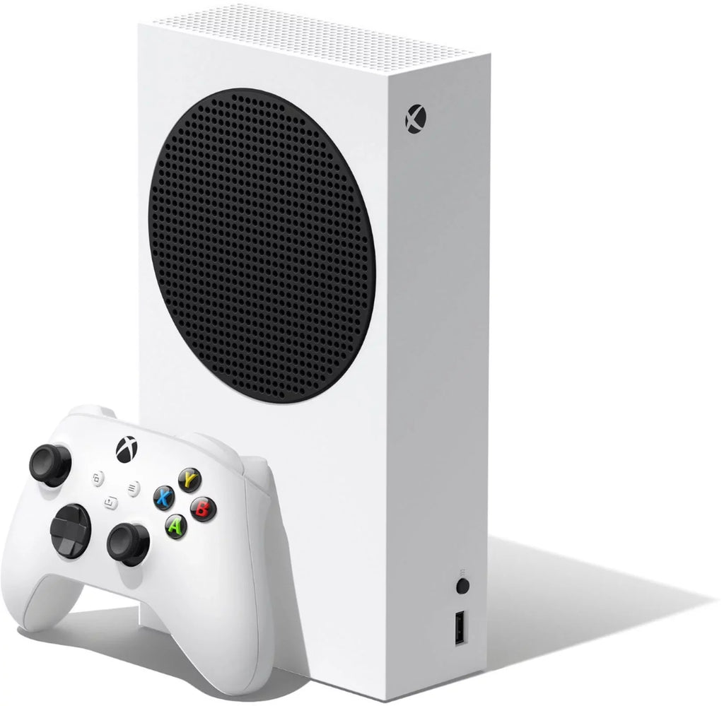Xbox Series S 512GB All-Digital Video Game Console with Extra Wireless Controller - Robot White - Xbox Stereo Gaming Headset, 3-Month Gamepass Ultimate and Microfiber Cleaning Cloth