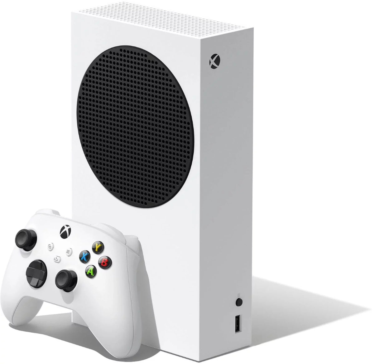 Xbox Series S 512GB All-Digital Video Game Console with Extra Wireless Controller - Robot White - Xbox Stereo Gaming Headset, 3-Month Gamepass Ultimate and Microfiber Cleaning Cloth