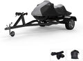 Weatherproof Jet Ski Covers for Yamaha Wave Runner GP 760 1997-2000 - Gray/Black Color - All atmospheric conditions - Trailerable - Protects from Rain, Sun, and More! Includes Trailer Straps and Storage Bag