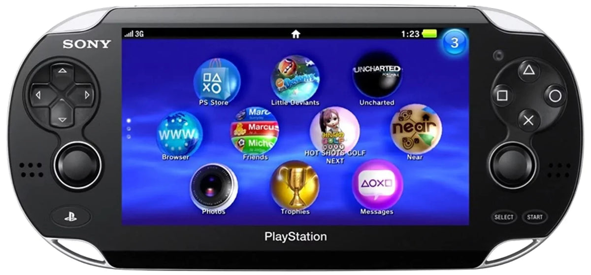 PlayStation Vita Wi-Fi BOLT AXTION Bundle Like New