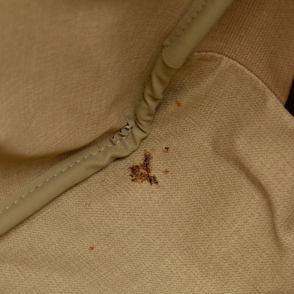 Pre-Owned Authenticated Louis Vuitton Monogram Deauville Canvas Brown Handbag Top HandleBag Unisex (Good)