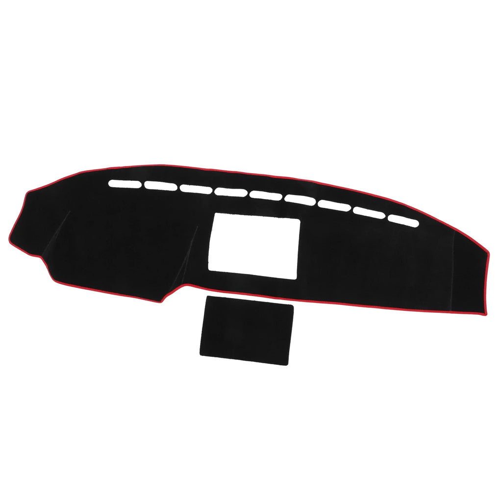 Unique Bargains Car Center Console Dashboard shield Mat matching for  F150 2008-2014 Protective Polyester Black