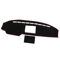 Unique Bargains Car Center Console Dashboard shield Mat matching for  F150 2008-2014 Protective Polyester Black