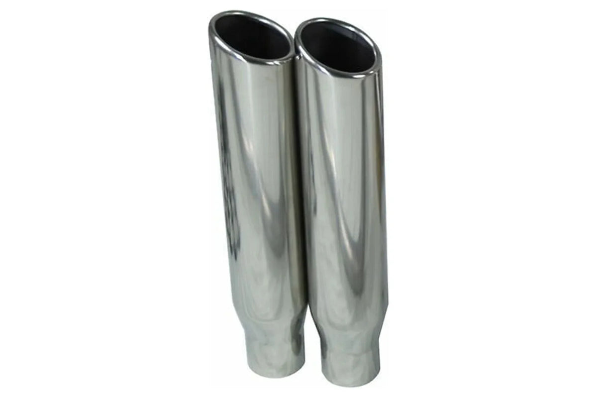 62-74 Mopar B Body Car 2.5" Dual Exhaust Kit Flowmaster Super 44 Rear Exit RC