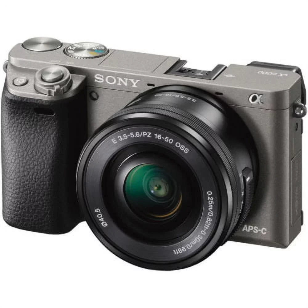 Alpha a6000 Mirrorless Digital Camera with 16-50mm Lens (Graphite) ILCE6000L/H