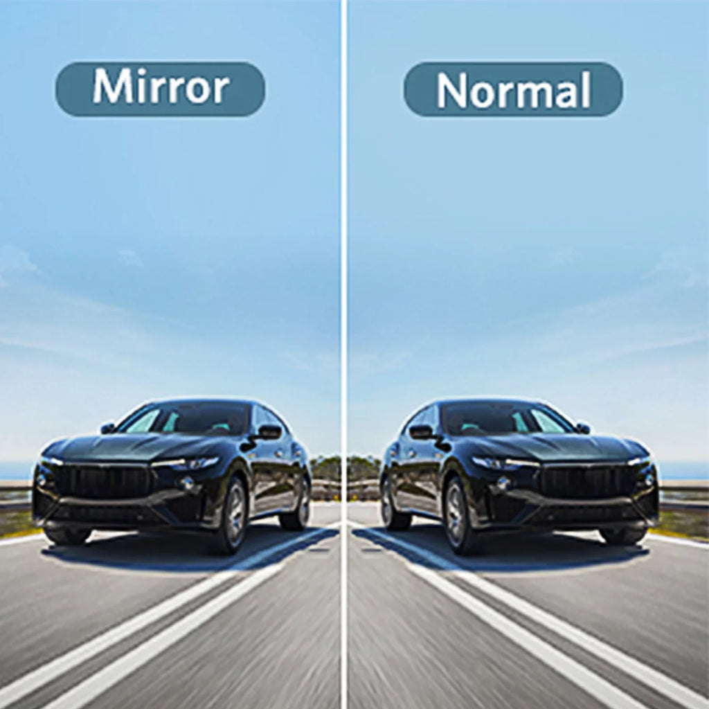 Digital Signal Wireless Backup Camera Support 2 Cameras, License Plate Rear View Camera for Car, Vehicle Universal Backup Cameras System with 5" Monitor