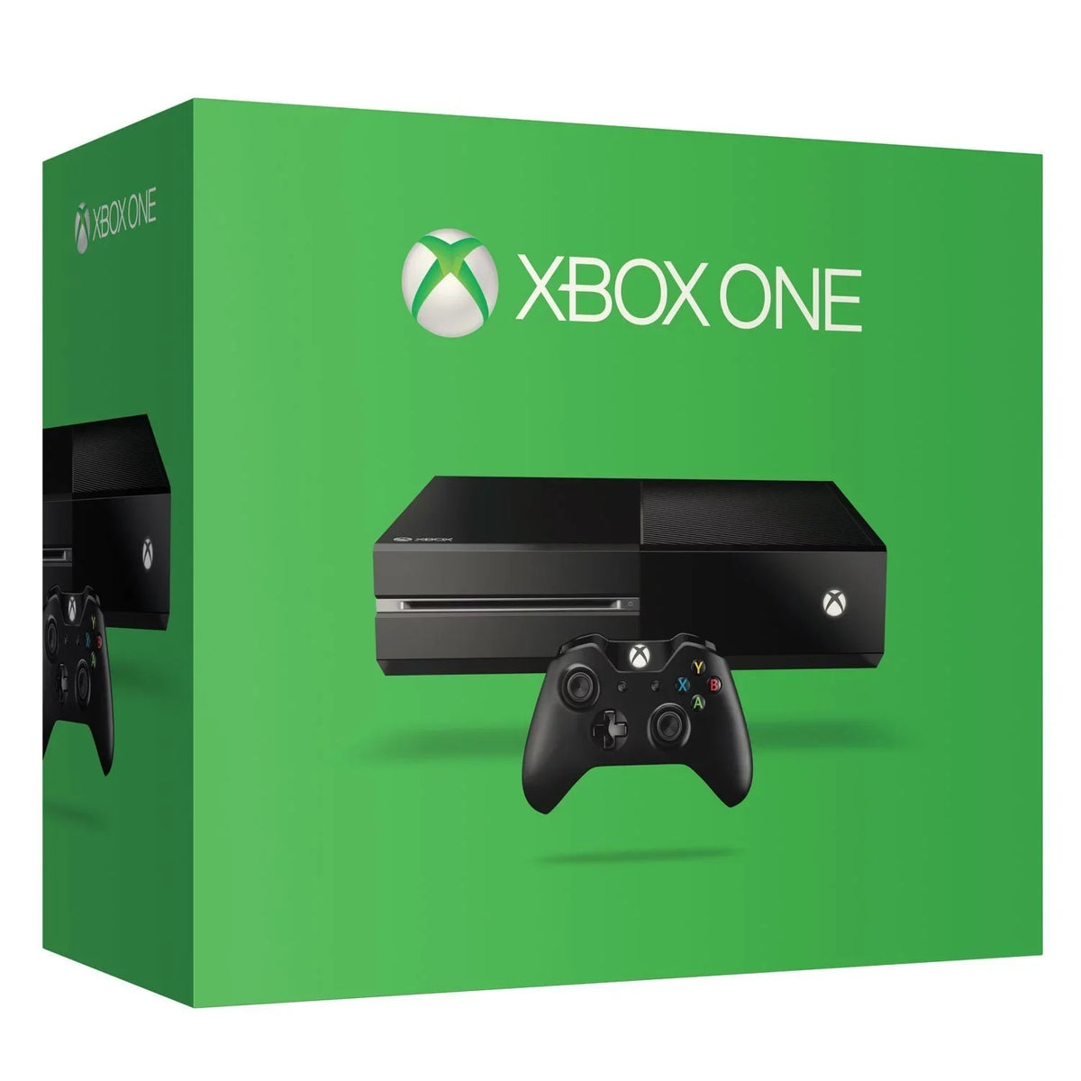 Pre-Owned  Xbox One Original 500GB Gaming Console Black Headset 2 Controller With BOLT AXTION Bundle