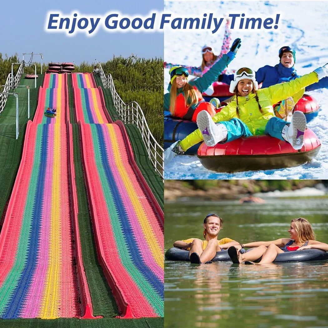 2PCS River Tubes for Adults, Heavy Duty Snow Tubes for Snow Sledding, 39inch Large Rubber Snow & moisture Tire Tubes, Pool Closing Inner Tubes, Rubber Pool Float Inner Tubes