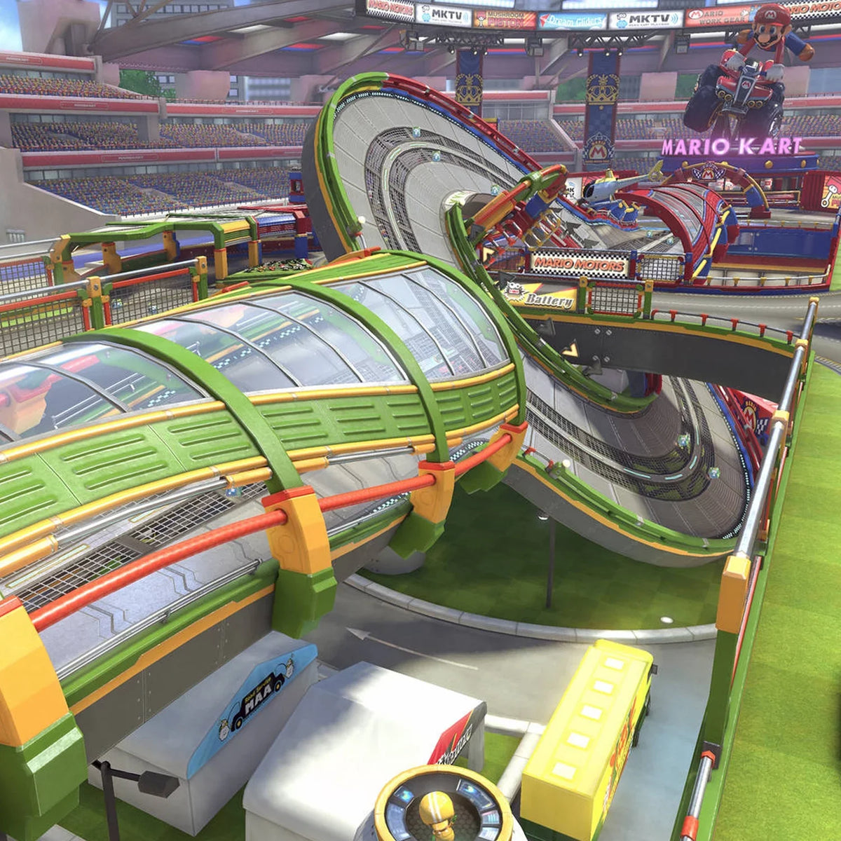 Mario Kart 8 Deluxe, Nintendo Switch. Super Smash Bros