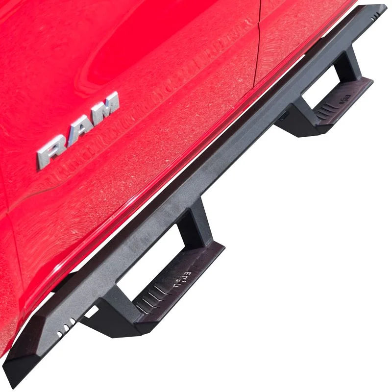 N-Fab by RealTruck Epyx Steps | Textured Black, Cab Length | Exf19Cc-Tx | appropriate with 2019-2020  Ranger Crew Cab All Beds, SRW Gas
