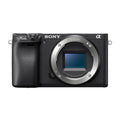 a6400 ILCE-6400 - Digital camera - mirrorless - 24.2 MP - APS-C - 4K / 30 fps - body only - Wi-Fi, NFC, Bluetooth - black