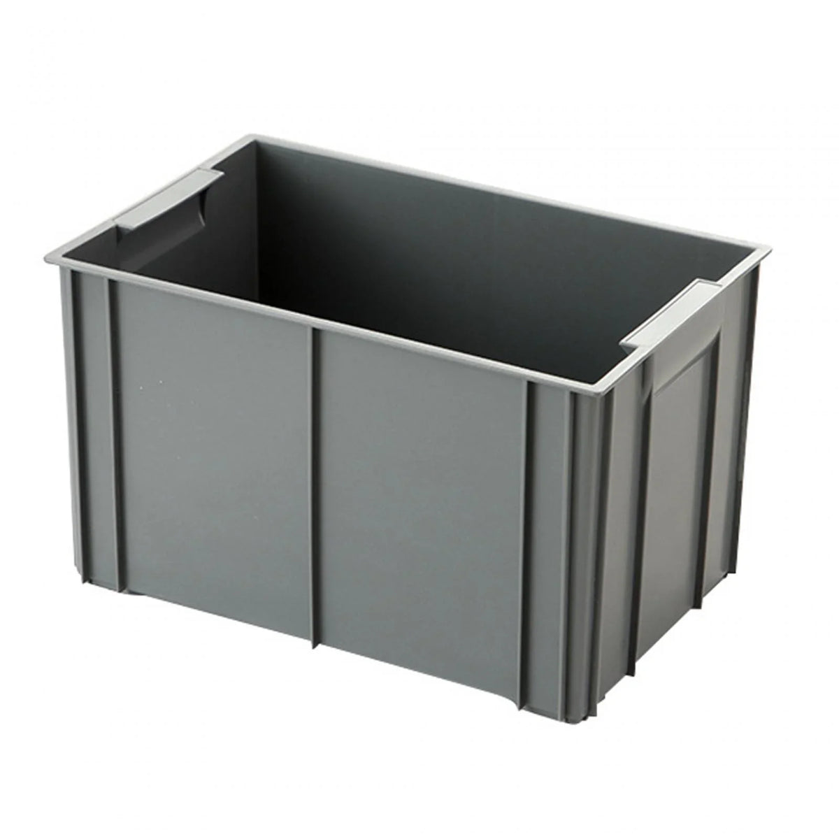 Storage Box Storage Bin Durable Multipurpose Organizer Space Saving Stackable Storage Container for RV Travel Desktop Fishing Gray 28.5x18x17cm