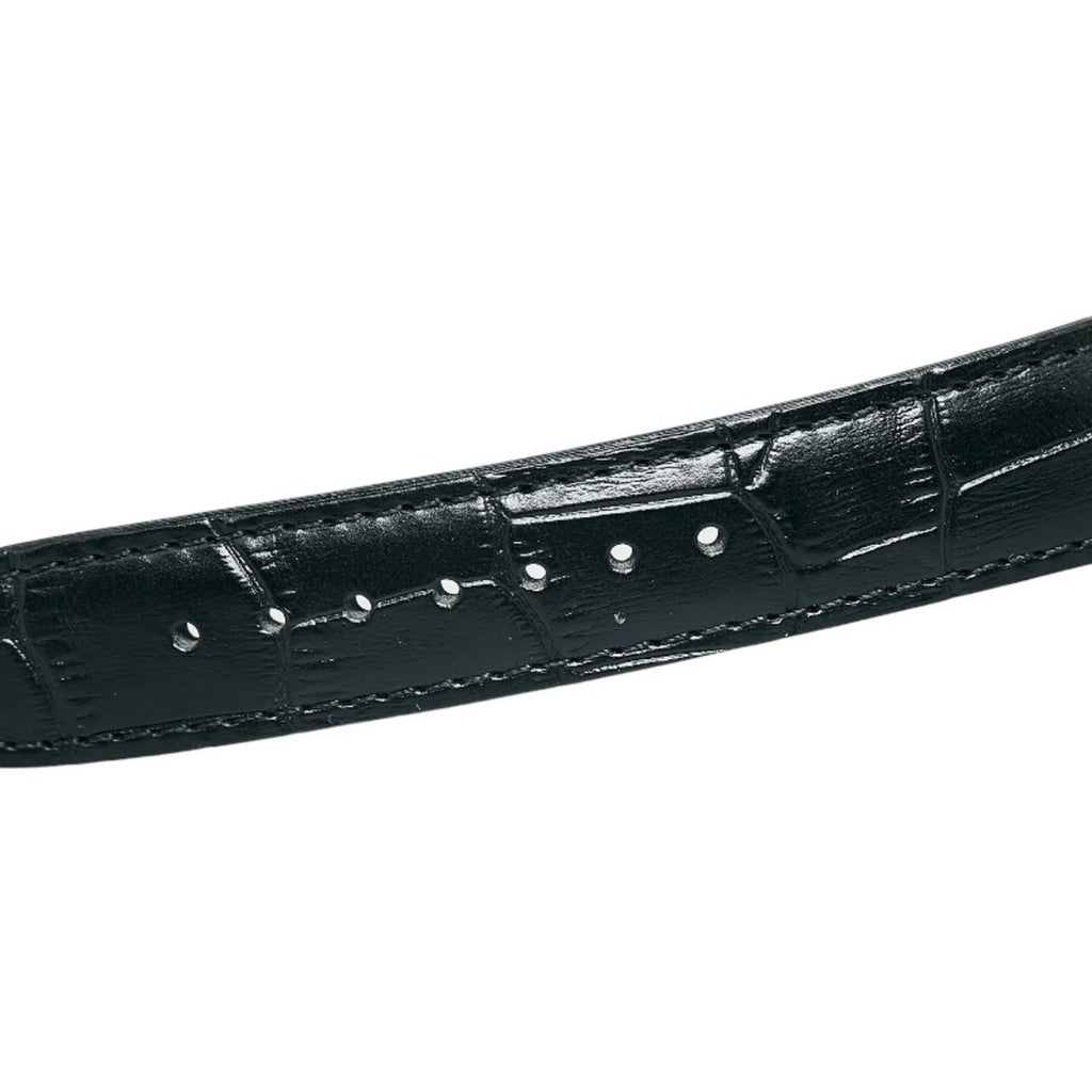 Pre-Owned Junghans 15JEWELS External Belt Watch Manual Winding Black White Dial Stainless Steel Ladies JUNGHANS (Good)