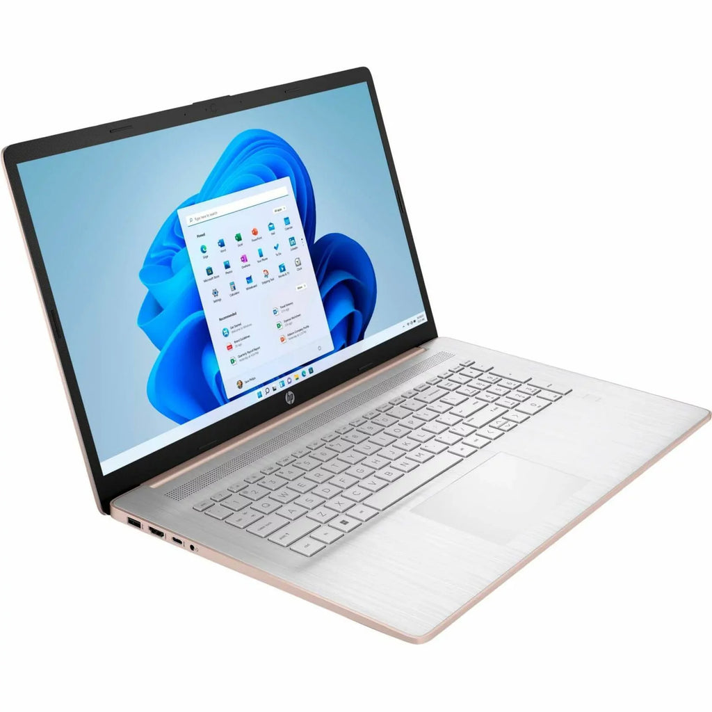 Refurbished -  17-cn0000, 17.3\" HD+, Touchscreen,  Core i3-1125G4,  UHD Graphics, 12GB RAM, 512GB SSD, Pale Rose Gold/Natural Silver, Windows 11 Home, 17-cn0207ds