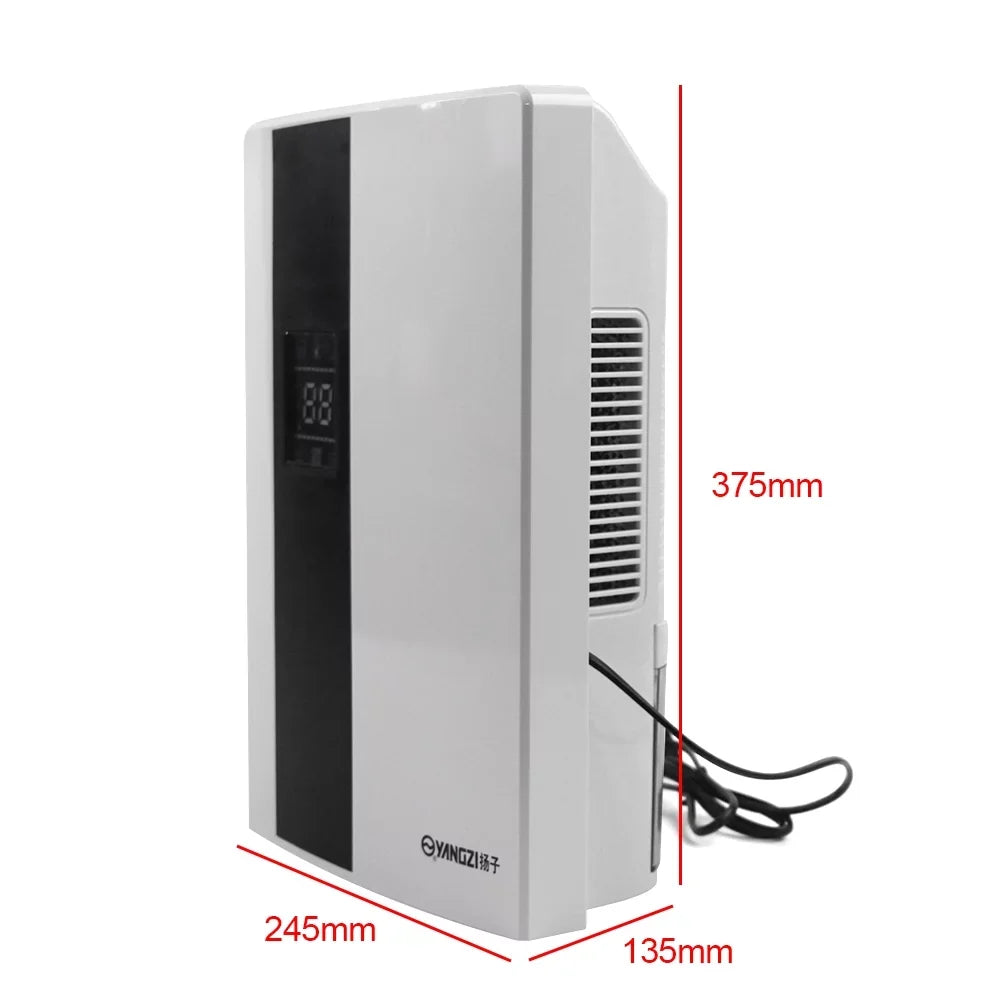 TOOL1SHOoo  Portable  2200ml Ultra Quiet Dehumidifier with LCD and Remote liquid Tank Dehumidifier