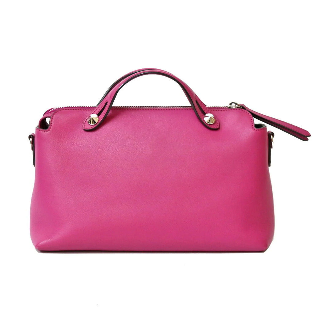Pre-Owned Fendi Visaway Shoulder Bag Leather Pink Women's FENDI (Fair)