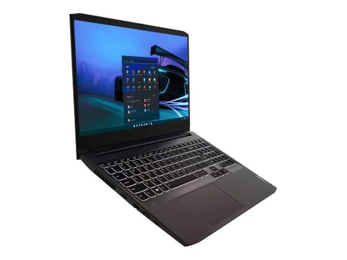 IdeaPad Gaming 3 15ACH6 82K2 - 180-degree hinge design - AMD Ryzen 5 5600H / 3.3 GHz - Win 11 Home - GF RTX 3050 Ti  - 8 GB RAM - 512 GB SSD NVMe, TLC - 15.6" IPS 1920 x 1080 (Full HD) @ 120 Hz - Wi-Fi 6 - shadow black - kbd: US