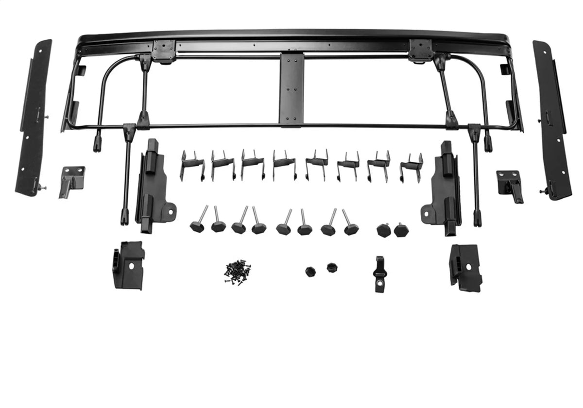 Rampage by RealTruck 139035 Trailview Frameless Soft Top appropriate with Select: 2020-2022 Jeep Gladiator, 2023 Jeep Gladiator Sport
