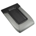 Unique Bargains Center Console Lid Armrest Seat Box protector Protector for Cadillac Escalade 2003-2004 Faux Leather Gray
