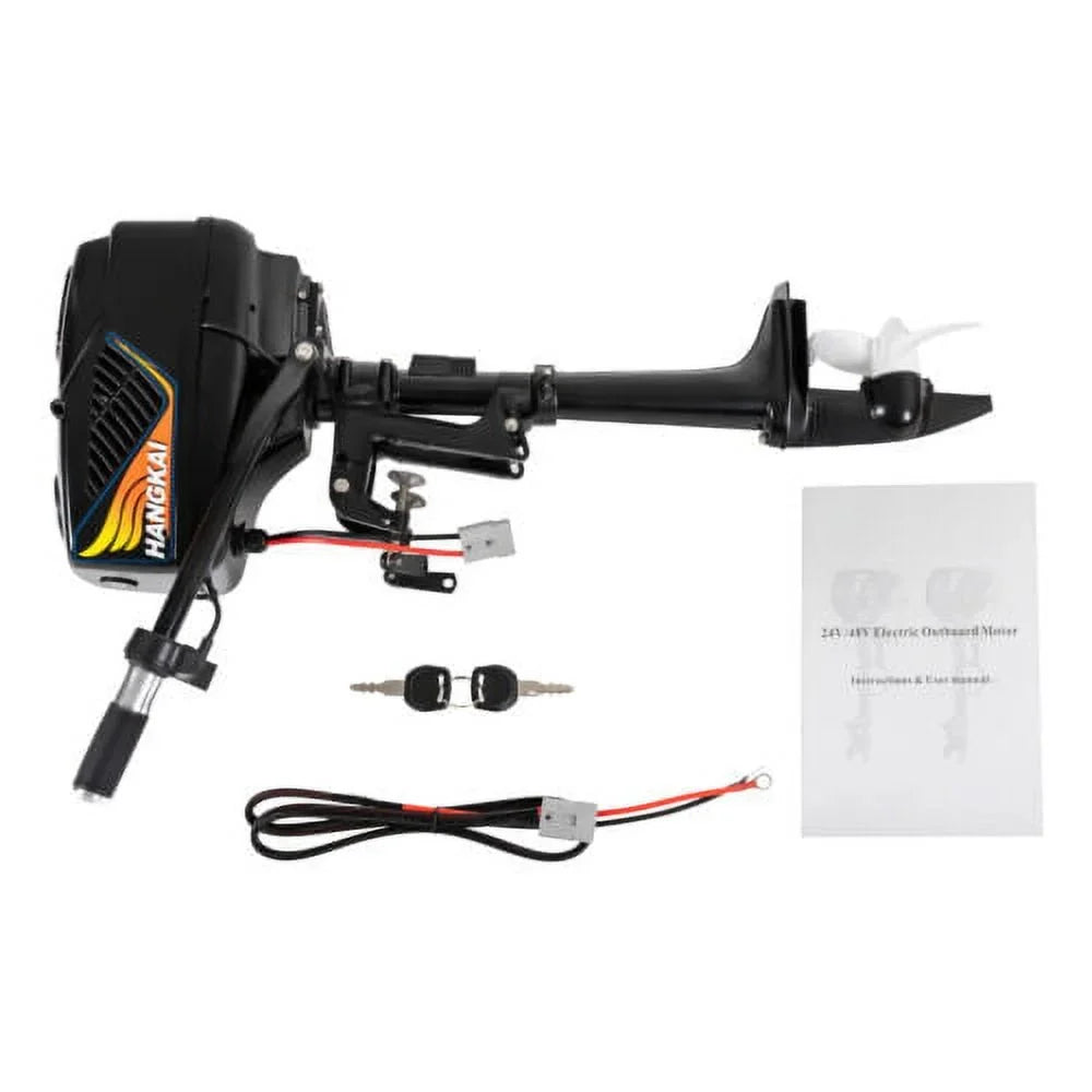 48V Short Shaft Electric Outboard Motor 5.0HP Fishing vessel Trolling Engine