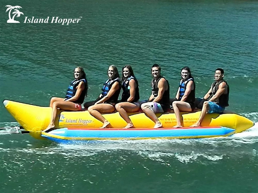 6-Passenger Inline Heavy-Duty Banana vessel In Yellow