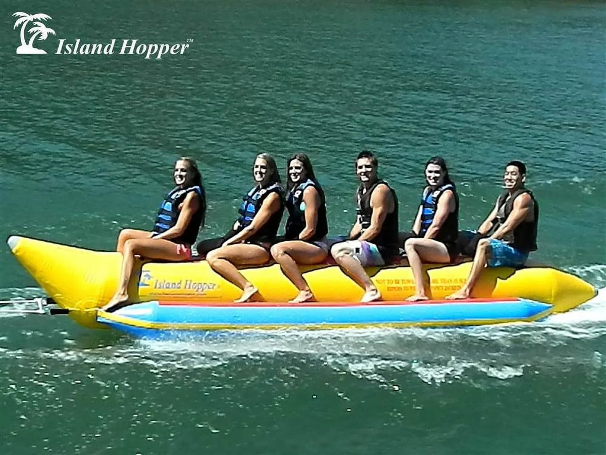 6-Passenger Inline Heavy-Duty Banana vessel In Yellow