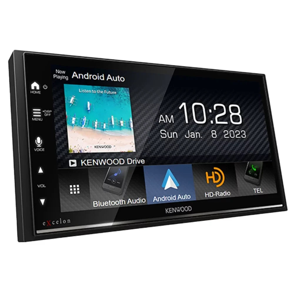 New Kenwood DMX809S 6.8" Digital Multimedia Receiver and SXV300V1 SiriusXM Tuner