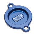 Works Connection Oil Filter shield Blue appropriate With Gas Gas EX 250F 2021