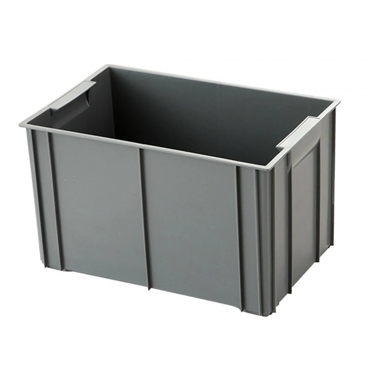 Storage Box Storage Bin Durable Multipurpose Organizer Space Saving Stackable Storage Container for RV Travel Desktop Fishing Gray 28.5x18x17cm