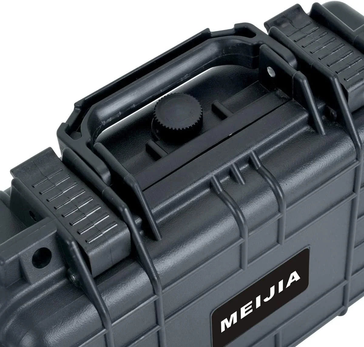 MEIJIA Portable All elements IP67 Waterproof Protective Hard Case, Small Camera Case,Dry Case with Customizable Foam,Fit Use of Drones, Camera,Equipments, 11.65 x8.35 x3.78 (Elegant Black)