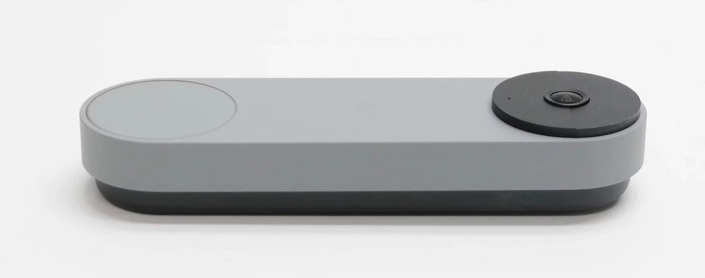 Used Google Nest GWX3T GA02076-US WiFi Smart Video Doorbell (Battery) - Gray (doorbell only) accessories not included