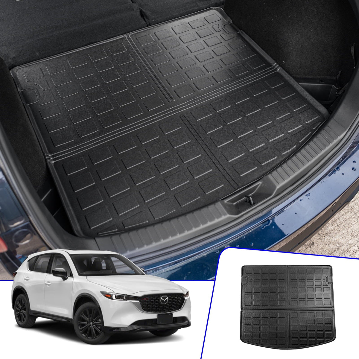 Fit 2023 2024 Mazda CX5 Trunk Mat Cargo Mat Cargo Liner All elements Trunk Liner Mazda CX-5 Accessories