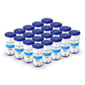 Pleated Poly Sediment aqua Filter Cartridge 10x4.5" 20 Micron 20 Pack